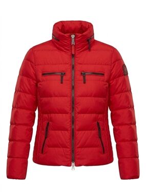 Bogner Fire + Ice Women’s Red Quilted Puffer Ski Jacket Size US 8/ M
